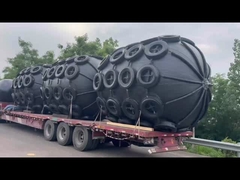 Fender de barco de borracha do tipo Yokohama da norma ISO17357