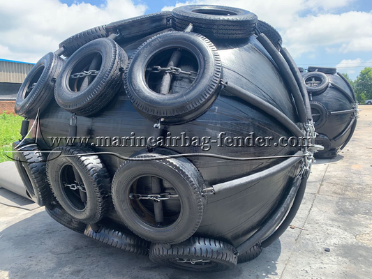 qualidade  Economical Pneumatic Rubber Fender , Yokohama Marine Fenders fábrica