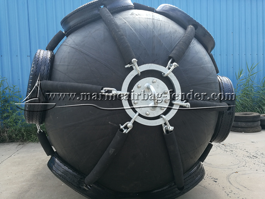 1.5m X 3m Fender de Embarque de Borracha Inflável Fender de Porto para Navio e Navio de Barco