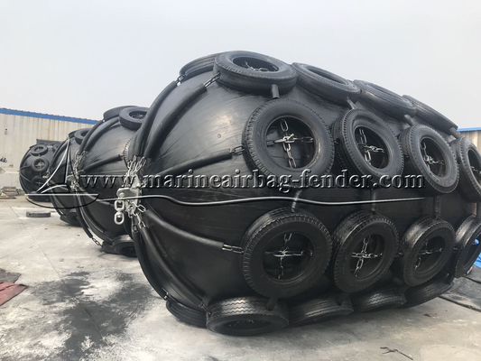 Resistente a intempéries Fender de borracha inflável Fender do tipo Yokohama para docas