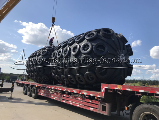 Navios Fenders Marítimos Pneumáticos 50kPa / 80kPa Borracha Natural