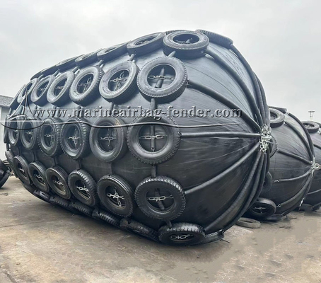 Fender de borracha com pinos de aço inoxidável de alta resistência à tração com certificação CCS