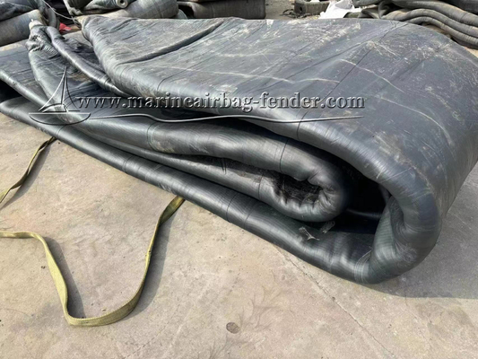 Balão de borracha inflável personalizado, airbags de borracha marinha para lançamento rápido de navios.