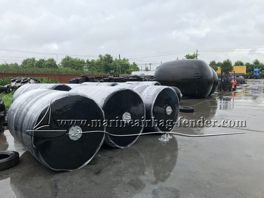 Fender de barco de espuma EVA de alta densidade com superfície de poliurea e rede de pneus de cadeia