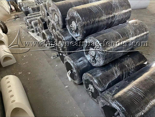 Fender de espuma de EVA protegido por rede de fio de nylon e chapa de aço galvanizado
