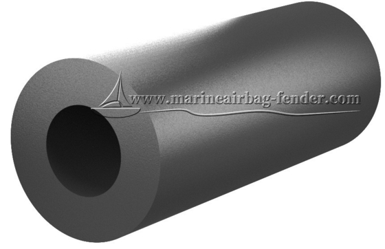 Lançamento do navio Fender de borracha marinha preto com todos os acessórios
