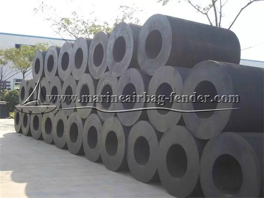 Fenders de borracha de barco personalizados Fenders marinhos cilíndricos Duração de vida