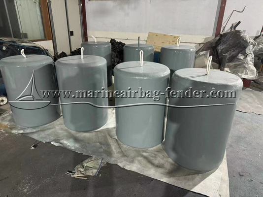 Boia offshore EVA espuma de bola Fender PU revestimento de pele Embarque