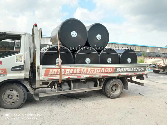 EVA preto espuma preenchido Fenders tipo flange para barco e iate