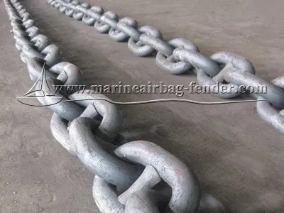 Cadeia de âncora para atracação de navios, Cadeia de âncora galvanizada de alta resistência