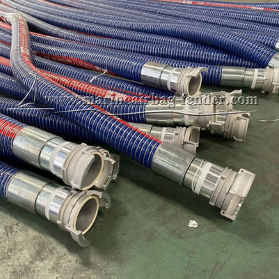 Tubos de borracha de dragagem marítima autoflutuantes de trabalho pesado com flange de aço inoxidável