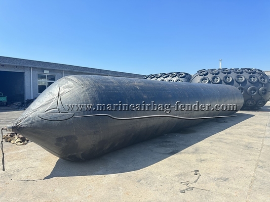 Balão de borracha inflável personalizado, airbags de borracha marinha para lançamento rápido de navios.