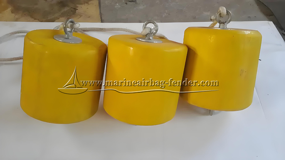 Boa marinha cilíndrica Boa oceânica personalizada com painéis solares / dados em tempo real