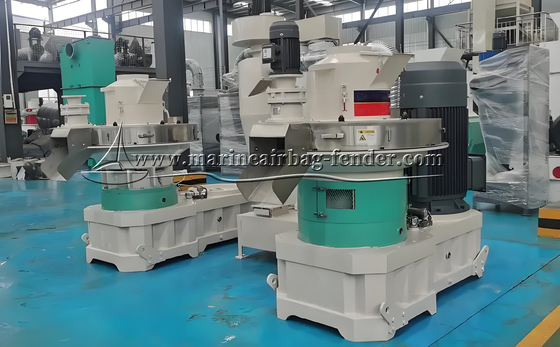 Compactor de biomassa de controlo PLC para indústria alimentar / indústria química