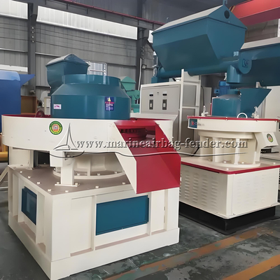 Máquina de pellets pneumática com redutor de carga pesada / sistema automático de lubrificação