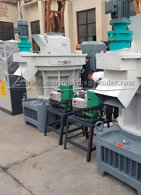Equipamento de transporte pneumático de 100 kW para transporte de pó / granulado de grande volume