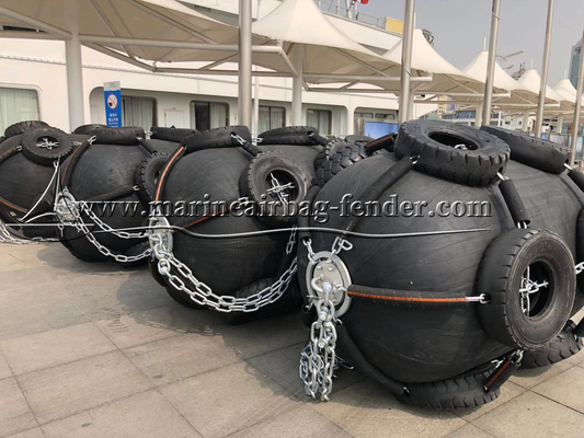 1.2m X 2m Fender de borracha pneumática Tipo Yokohama Navio inflável